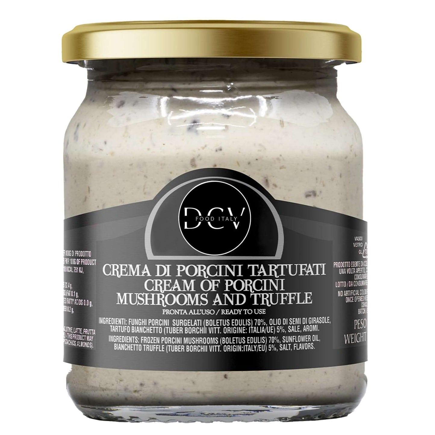 Crema di porcini tartufata - DCV Food Italy