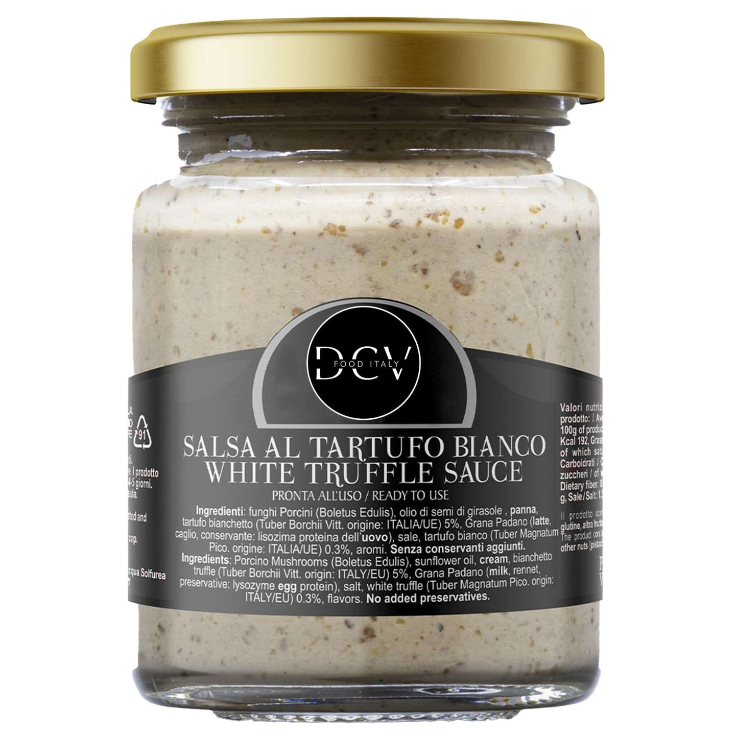 Salsa al tartufo bianco - DCV Food Italy